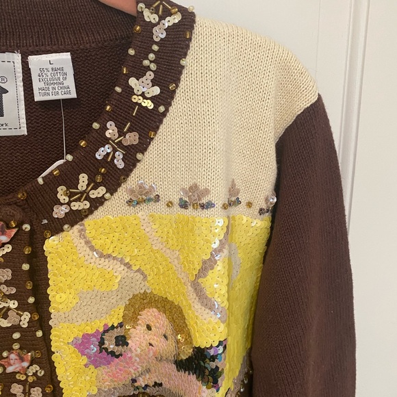 Storybook Knits Cardigan Sweater with Cherubs L
NWT - Picture 5 of 16